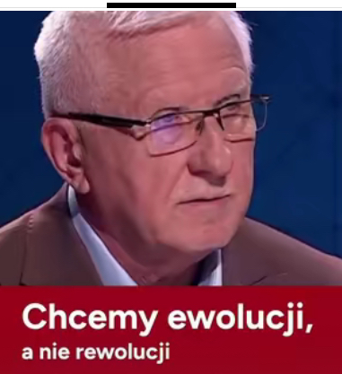 Chcemy ewolucji, a nie rewolucji
